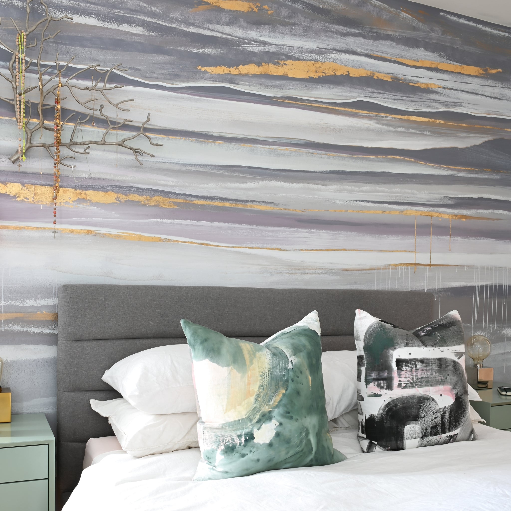 Custom Ocean Landscape Bedroom Wall Mural, Vancouver BC