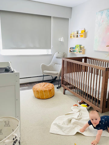 A minimalist gender neutral nursery...because sometimes you just don't have time to design!
