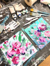 Painting Florals with Acrylic online workshop
