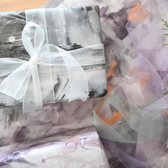 Artful Gift Wrapping Paper